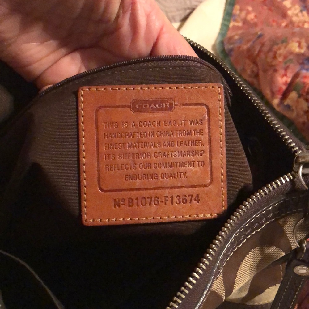 Coach shoulder 👜 - Picture 7 of 8